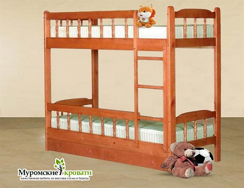 2-х ярусная кровать "Алиса"